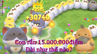 Sweet Crossing Snake.io | Trò chơi rắn săn mồi hay nhất hiện nay | Top1 con rắn 15.000.000 điểm screenshot 5