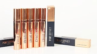 Swatch Review Pony Effect Favorite Fluid Lip Tint