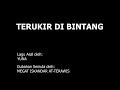 Terukir di Bintang (Karaoke in B Major) [jazzy style]