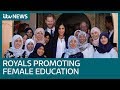 Harry and Meghan promote female education on Morocco tour | ITV News