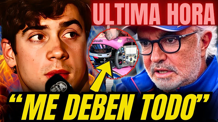 IMPACTANTES DECLARACIONES de Franco Colapinto antes del GP de AUSTRIA ¡Se PLANTA contra ALPINE!