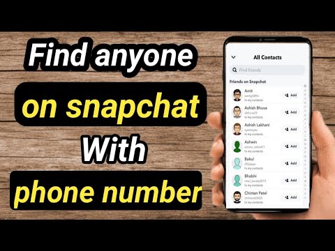 How To Find Someone On Snapchat With Phone Number 2023