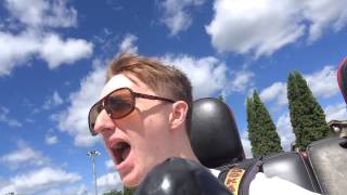 "Maximum Speed Now Baby!!!" on Go-Carts at Action Territory in Kenosha, WI  #2 8/24/2015