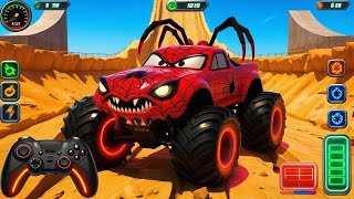 Wielkie 💥 Szaleństwo Monster Trucków na Mega Rampie: Ekstremalne Akrobacje i Szalone Kraksy🔥Wyści... screenshot 2