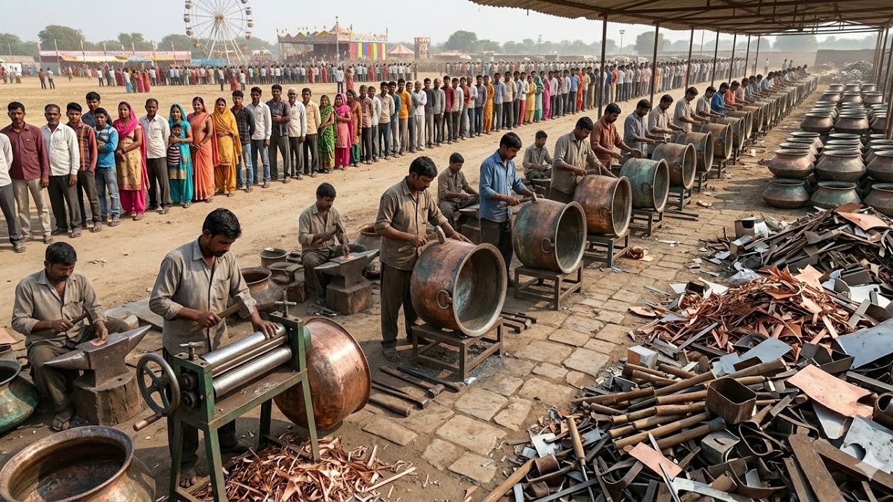 Untold! Top5 Most Primitive Recycling & Manufacturing Processes Still ...