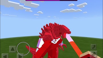 Godzilla Vs Kong Mod in Minecraft Spawning Mechagodzilla On the end on video
