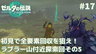 【#ゼルダの伝説ティアーズオブザキングダム 】完全初見で挑む！ラブラー山付近探索回 #17 【#初見プレイ 】