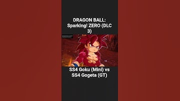 ドラゴンボール スパーキング！ゼロ（DLC3） - SS4 悟空（ミニ） vs SS4 ゴジータ（GT）