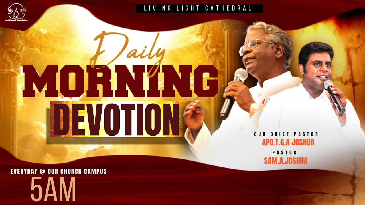 26.02.2026 | Daily Morning Devotion | Apo T.G.A Joshua