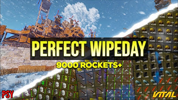 Rust┃How the PERFECT wipeday leads to shooting over 9000 rockets on Vital EU Monthly