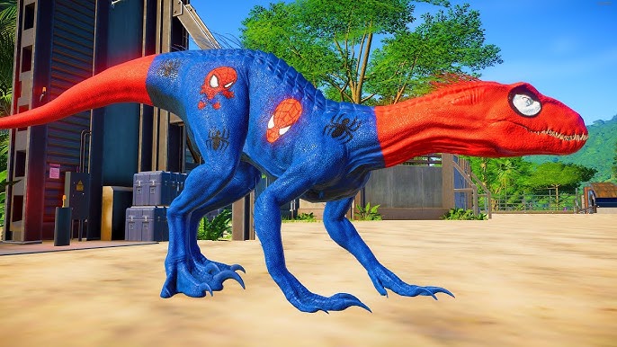 DINOSSAURO AZUL  Jurassic World Evolution 4K 🦖 Jogo de Dinossauro 