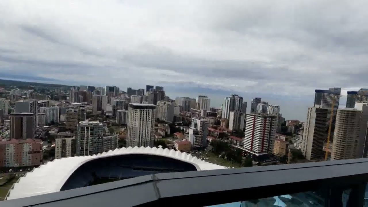 Calligraphy Towers. Недвижимость в Батуми. Продажа 2+1, под ключ, высокий этаж. Вид на Аллею и море!