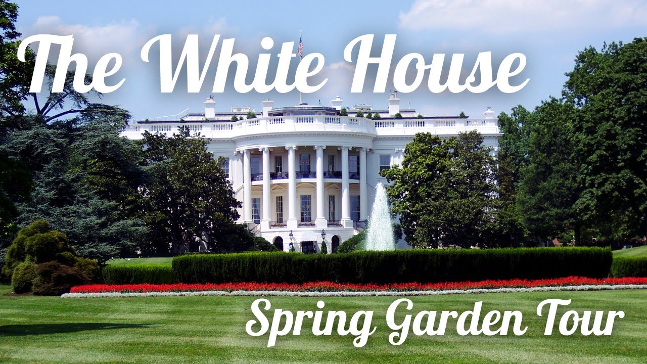 The White House Spring Garden Tour YouTube