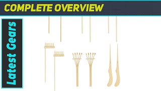 reviewSet of 12 Mini Zen Garden Rake Tools, Meditation Therapy Zen Garden Bamboo Sand Tray Rake Kits