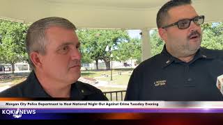 Morgan City Police Department to Host National Night Out Against Crime Tuesday Evening