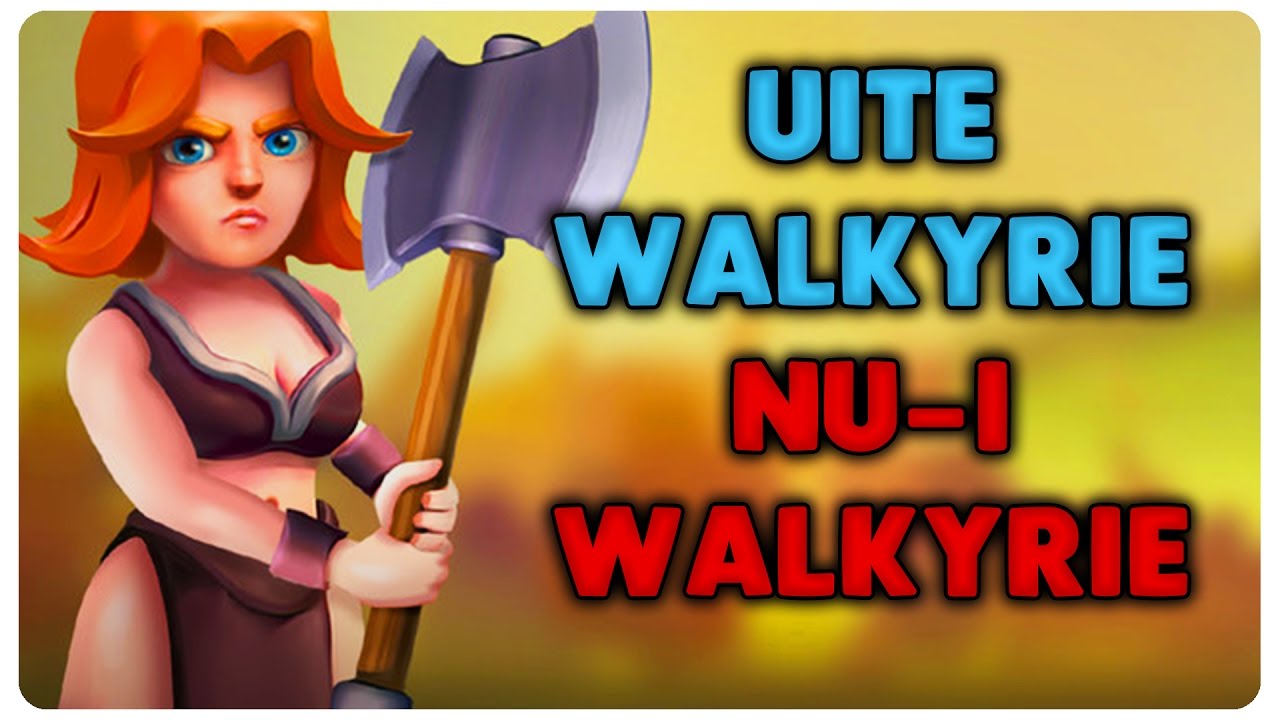 Uite walkyrie, nu-i walkyrie | Clash of Clans Romania
