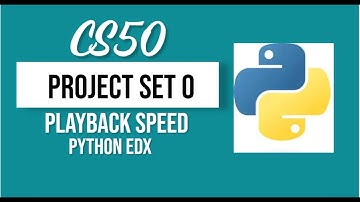 CS50’s Introduction to Programming with Python Problem Set 0 - Playback Speed