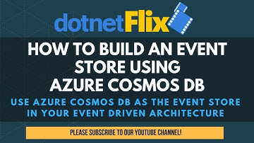 How to build an event store using CosmosDB