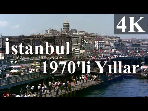 #Eskiİstanbul | #1970'li Yıllar | #İstanbul Görüntüleri | 4K 60 Fps | #constantinople