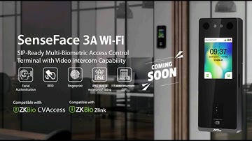 First Time in Bangladesh AI-Based Face Recognition Device ZKTeco SenseFace 3A |Time Attendance |