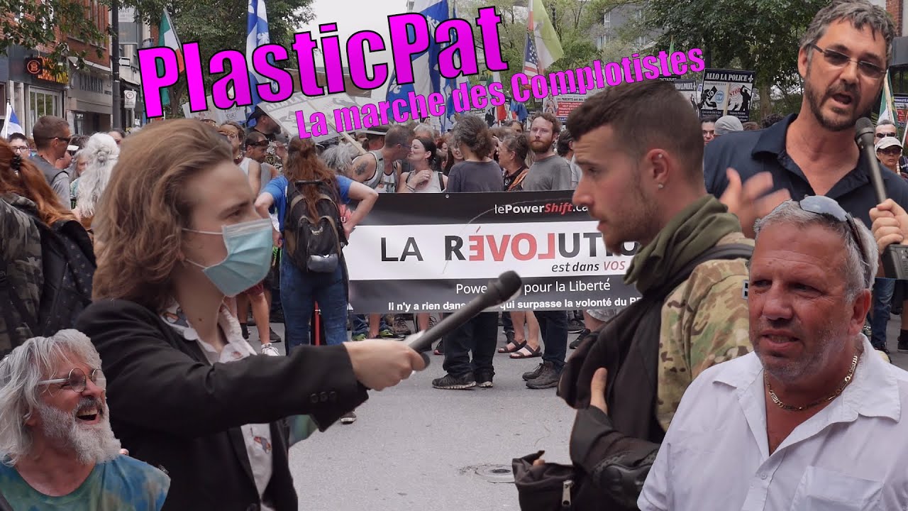 Un Mouton à la Marche des Complotistes / 5 juin 2021