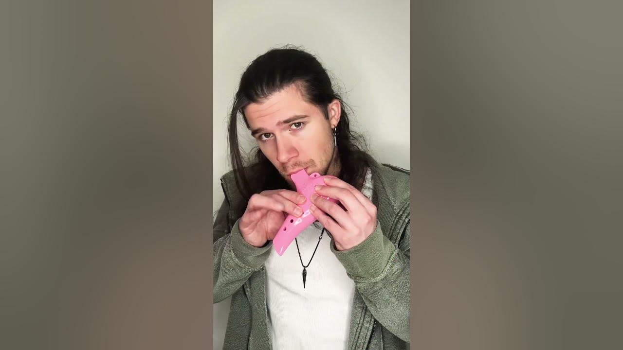 Kokiri Forest on NIGHT by Noble plastic pink Alto C #japan #music #whistle #ocarina #musician #オカリナ
