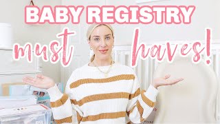 BABY REGISTRY MUST HAVES! Registry tips + recommendations for newborns! Olivia Zapo