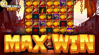 🚀 First 12,000x MAX WIN On Junkyard Kings! 🚀 EPIC Big WIN New Online Slot - Bullshark Games