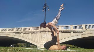 Acroyoga pop: Back bird to reverse bird