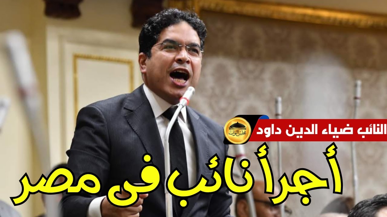 ضياء الدين داود ..  أجرأ نائب فى مصر