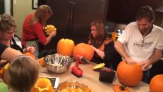 Pumpkin Carving With Power Tools