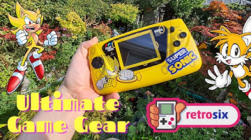 ULTIMATE Sega Game Gear - All Available mods / Upgrades From Retrosix