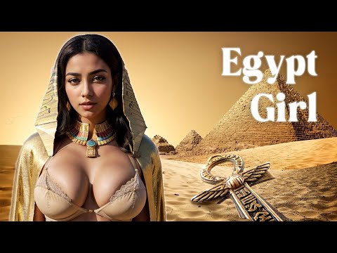 [4K] AI Lookbook | Egypt Girl | #ailookbook #aimodelfashion #egyptian #africa #egypt #architecture