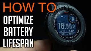 How to get more battery lifespan with Garmin Instinct screenshot 3