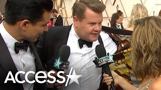 James Corden Swears By Suspenders At The Oscars For This Reason