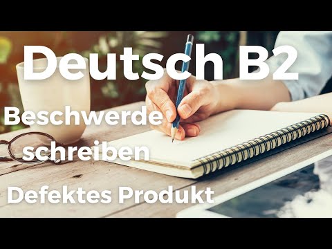 Video: So Schreiben Sie Ein Defektes Produkt Ab