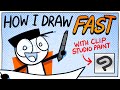 How to draw FAST using Clip Studio Paint's "secret features"