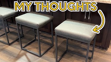 Sophia & William Bar Stools Set of 2, 24" Counter Height Bar Stools Review