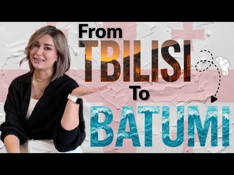 Tbilisi to Batumi 🇬🇪 Unforgettable Georgia Travel Vlog | Europe Square, Ali & Nino, Batumi Apartment