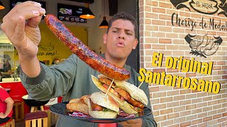 Probando el Mejor CHORIZO de Medellin?   Chorizo Santarrosano