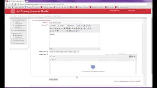 Moodle V2 - Adding a Forum