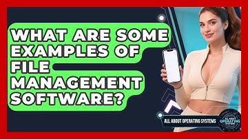 What Are Some Examples of File Management Software? | All About Operating Systems News