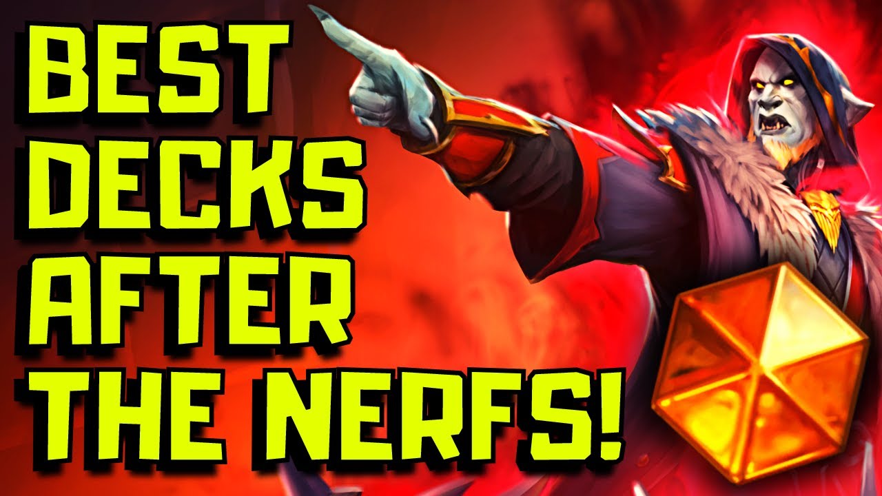 Best Decks After The September Nerfs In Hearthstone!