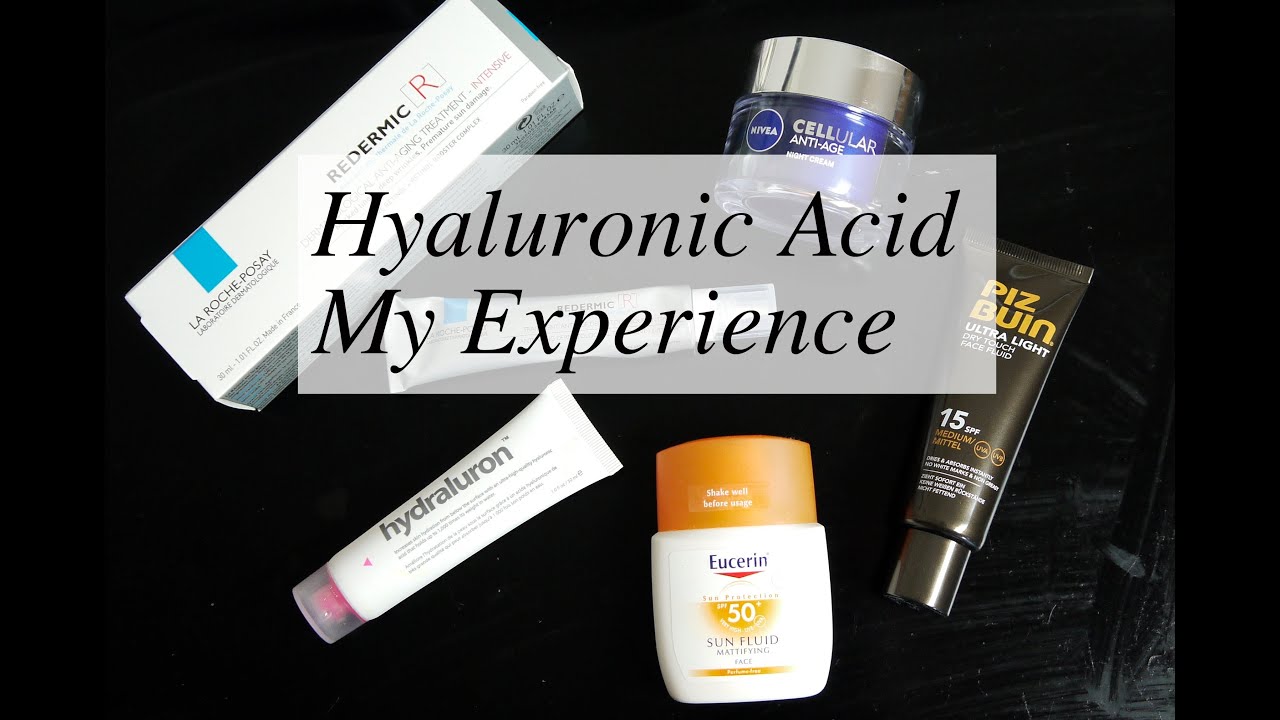 Hyaluronic Acid, My Experience YouTube