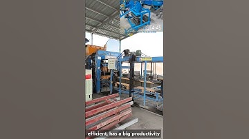 Auto QT8-15 cement flyash hydraulic block making molding machine stocked solid brick machine