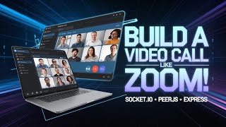 Build a Video Call App Like Zoom | Socket.io, Express & PeerJS | Full Tutorial