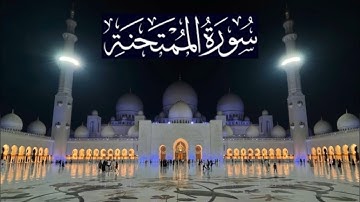 سورة الممتحنة كاملة - ادريس ابكر رمضان 1446 - 2025