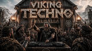 Viking Techno Mix 🔥 Valhalla Warriors ⚡ Powerful Battle Music for Focus, Training & Success Vol 1