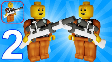 Toys War 3D: Island Battle - Gameplay Walkthrough Part 2 - Tutorial 4-5 Levels (iOS, Android)