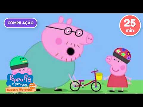 Jumping in Muddy Puddles with the Family! 🐷✨ | Peppa Pig and Friends - Clips and Stories